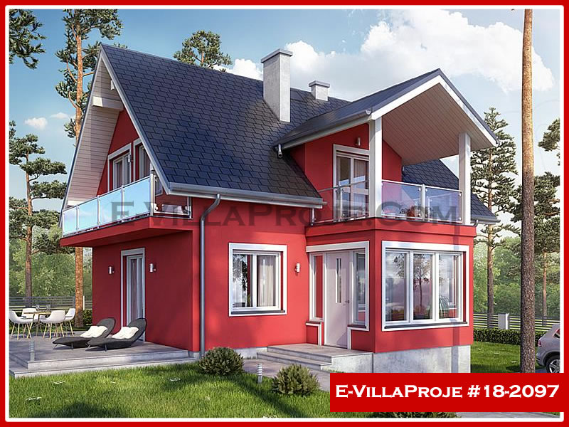 CPV-18-2097 • 151 m² 4+1 Dubleks Çelik Prefabrik Villa
