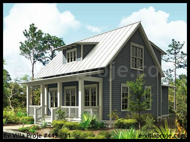 CPV-443-11 • 152 m² 4+1 Dubleks Çelik Prefabrik Villa
