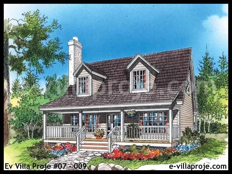 CPV-07-009 • 152 m² 4+1 Dubleks Çelik Prefabrik Villa