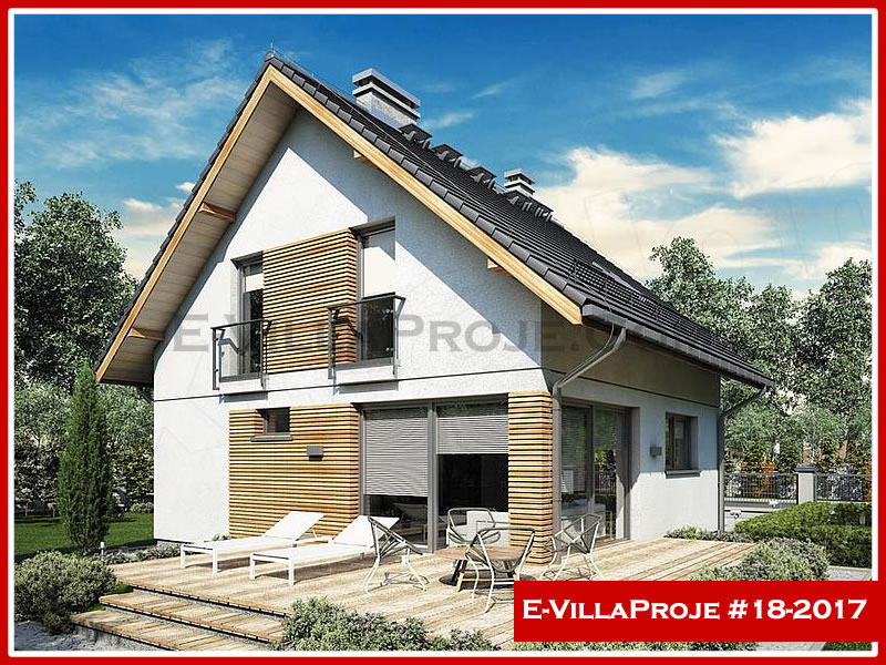 CPV-18-2017 • 152 m² 4+1 Dubleks Çelik Prefabrik Villa