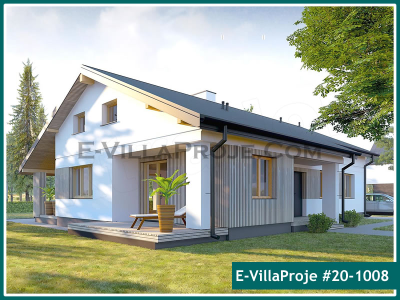 CPV-20-1008 • 152 m² 4+1 Tek Katlı Çelik Prefabrik Villa