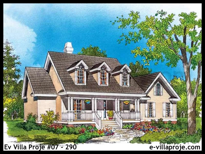 CPV-07-290 • 152 m² 4+1 Tek Katlı Çelik Prefabrik Villa
