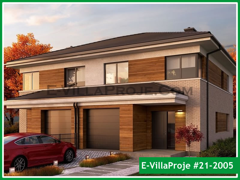 CPV-21-2005 • 153 m² 4+1 Dubleks Çelik Prefabrik Villa