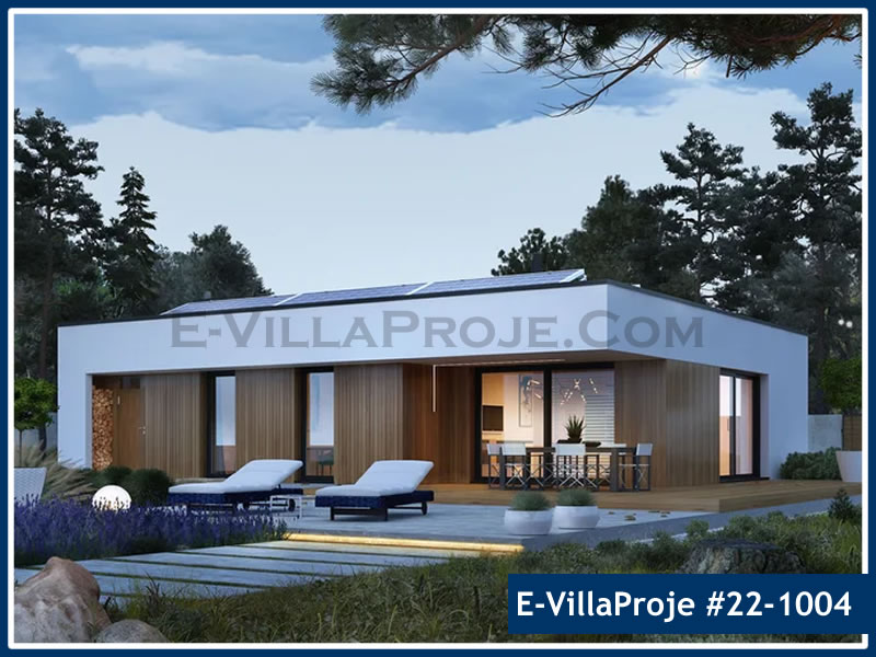 CPV-22-1004 • 153 m² 4+1 Tek Katlı Çelik Prefabrik Villa