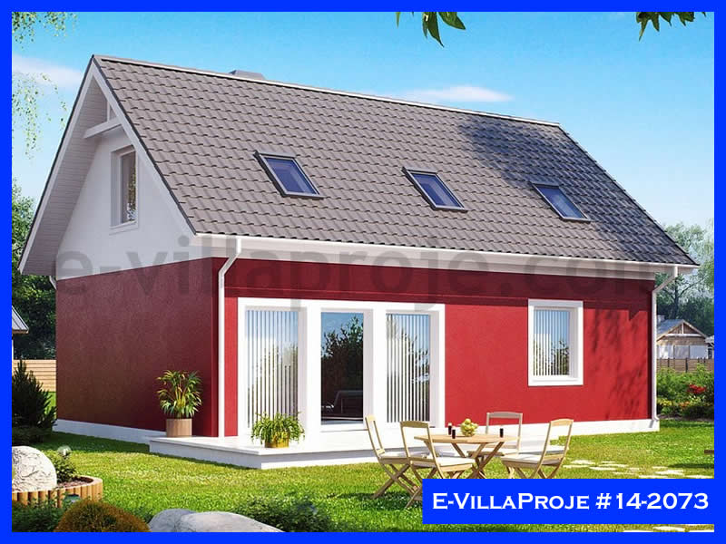 CPV-14-2073 • 154 m² 4+1 Dubleks Çelik Prefabrik Villa
