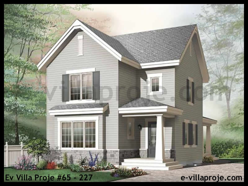 CPV-65-227 • 154 m² 4+1 Dubleks Çelik Prefabrik Villa