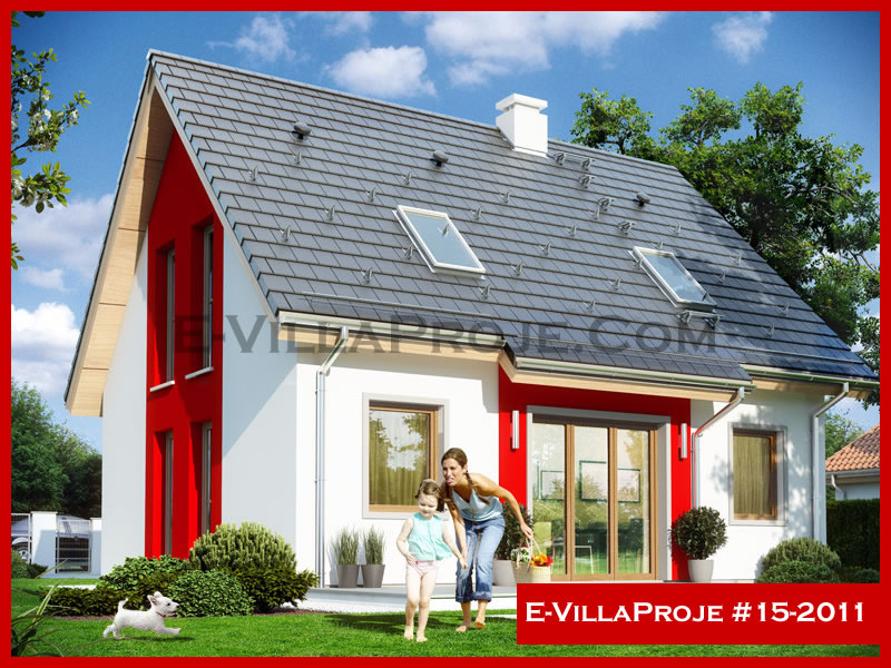 CPV-15-2011 • 154 m² 4+1 Dubleks Çelik Prefabrik Villa