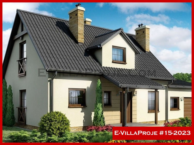 CPV-15-2023 • 155 m² 4+1 Dubleks Çelik Prefabrik Villa