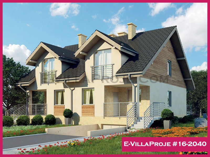 CPV-16-2040 • 155 m² 4+1 Dubleks Çelik Prefabrik Villa