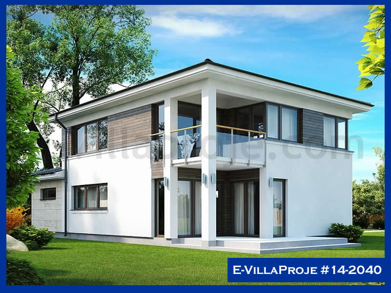 CPV-14-2040 • 156 m² 4+1 Dubleks Çelik Prefabrik Villa