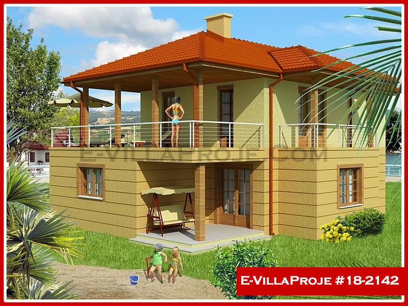 CPV-18-2142 • 156 m² 4+1 Dubleks Çelik Prefabrik Villa