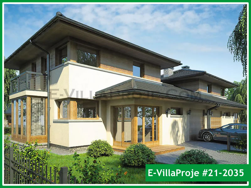 CPV-21-2035 • 158 m² 4+1 Dubleks Çelik Prefabrik Villa