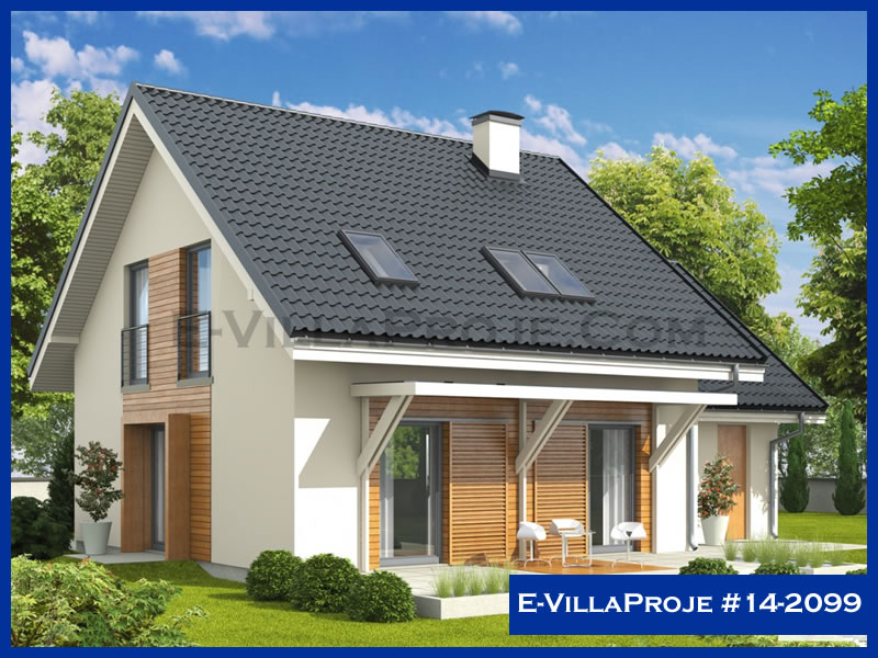 CPV-14-2099 • 158 m² 4+1 Dubleks Çelik Prefabrik Villa