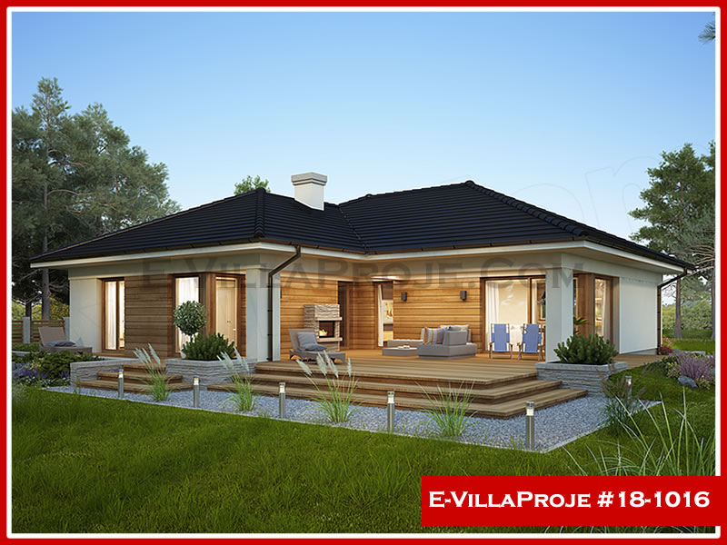 CPV-18-1016 • 158 m² 4+1 Tek Katlı Çelik Prefabrik Villa