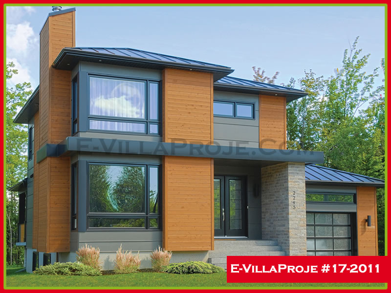 CPV-17-2011 • 159 m² 4+1 Dubleks Çelik Prefabrik Villa