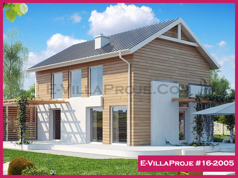 CPV-16-2005 • 160 m² 4+1 Dubleks Çelik Prefabrik Villa