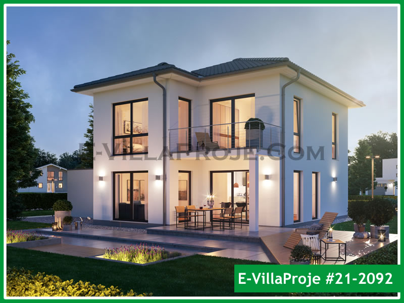 CPV-21-2092 • 160 m² 4+1 Dubleks Çelik Prefabrik Villa