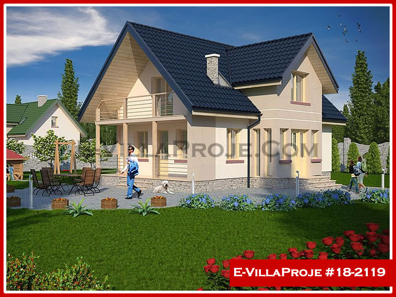 CPV-18-2119 • 160 m² 4+1 Dubleks Çelik Prefabrik Villa