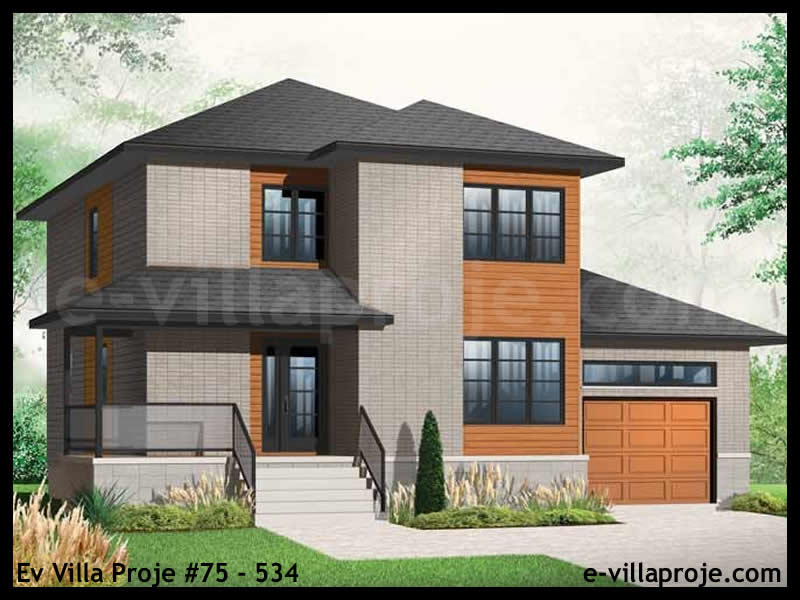 CPV-75-534 • 160 m² 4+1 Dubleks Çelik Prefabrik Villa