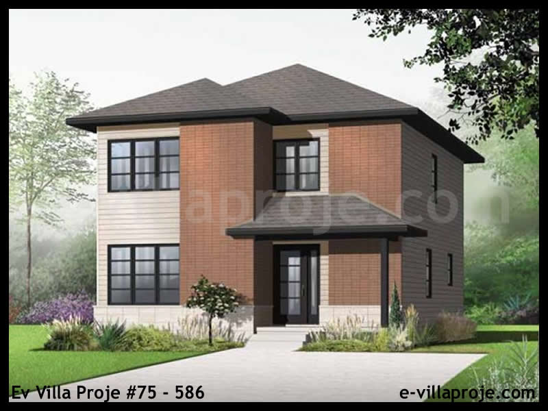 CPV-75-586 • 160 m² 4+1 Dubleks Çelik Prefabrik Villa