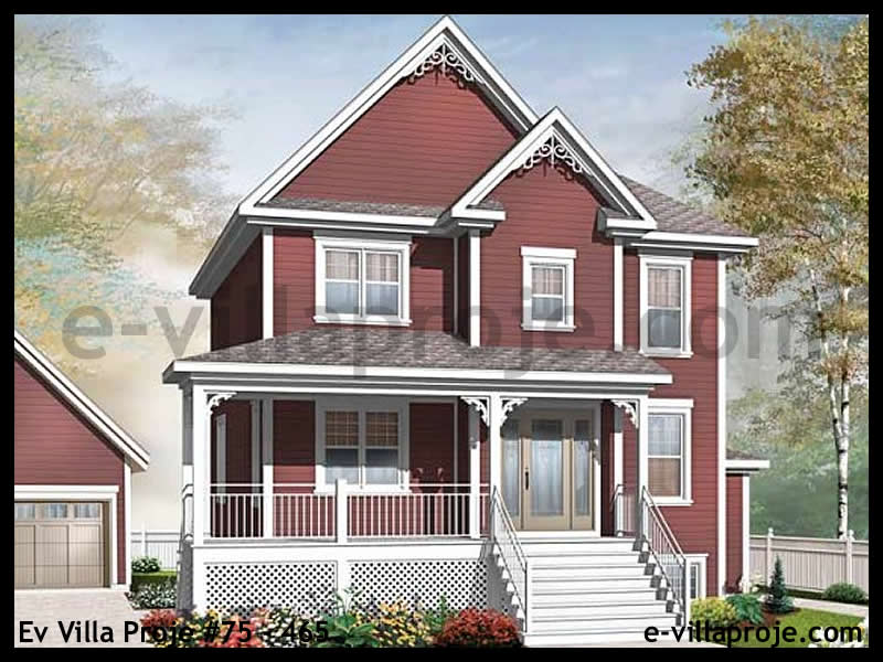CPV-75-465 • 160 m² 4+1 Dubleks Çelik Prefabrik Villa