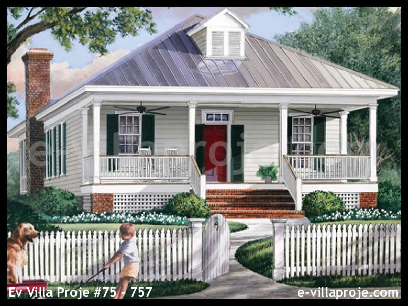 CPV-75-757 • 160 m² 4+1 Tek Katlı Çelik Prefabrik Villa