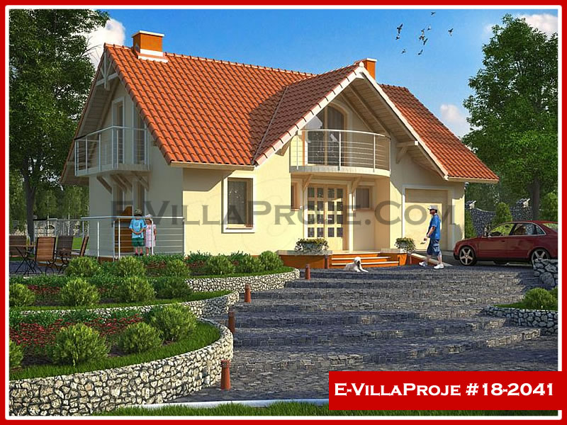 CPV-18-2041 • 161 m² 4+1 Dubleks Çelik Prefabrik Villa