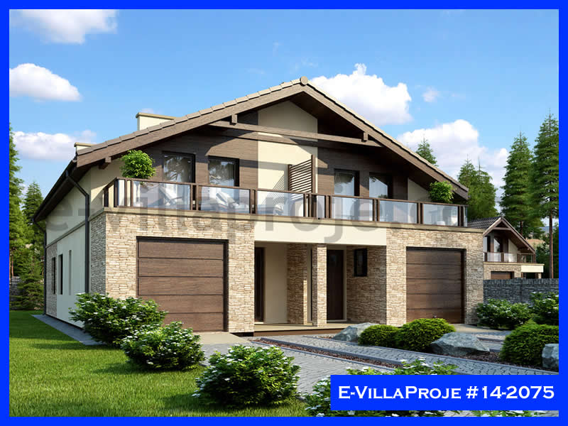 CPV-14-2075 • 161 m² 4+1 Dubleks Çelik Prefabrik Villa