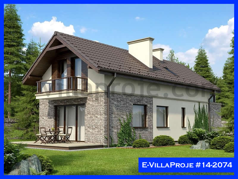 CPV-14-2074 • 161 m² 4+1 Dubleks Çelik Prefabrik Villa