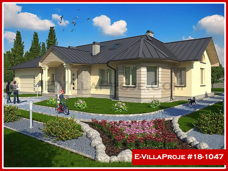 CPV-18-1047 • 161 m² 4+1 Tek Katlı Çelik Prefabrik Villa