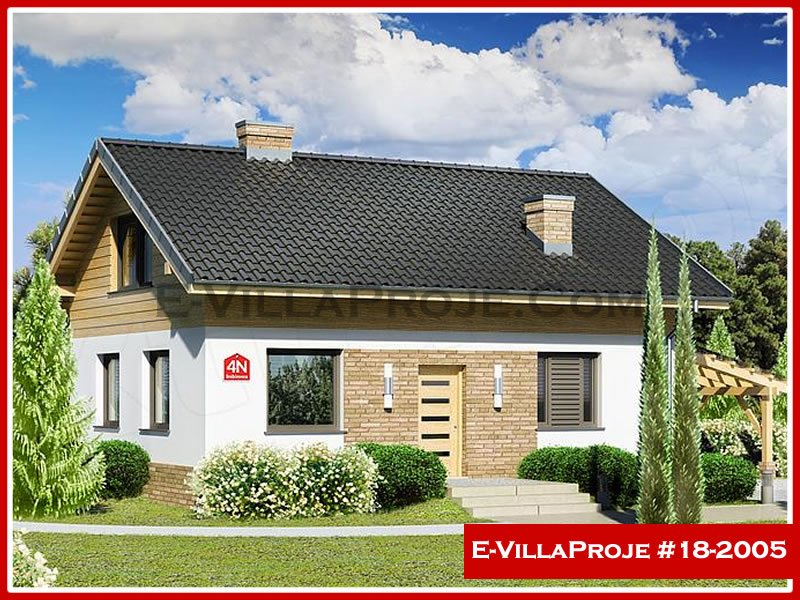 CPV-18-2005 • 163 m² 4+1 Dubleks Çelik Prefabrik Villa