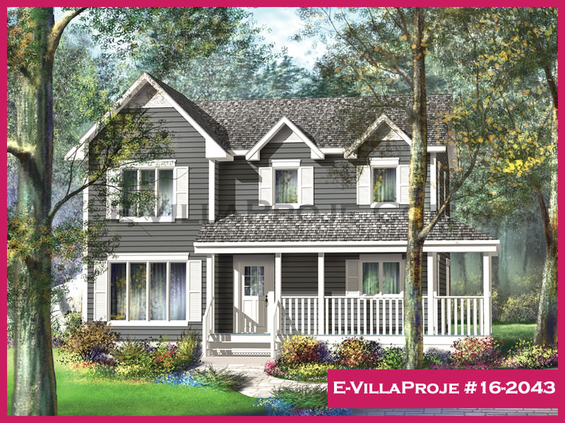 CPV-16-2043 • 164 m² 4+1 Dubleks Çelik Prefabrik Villa