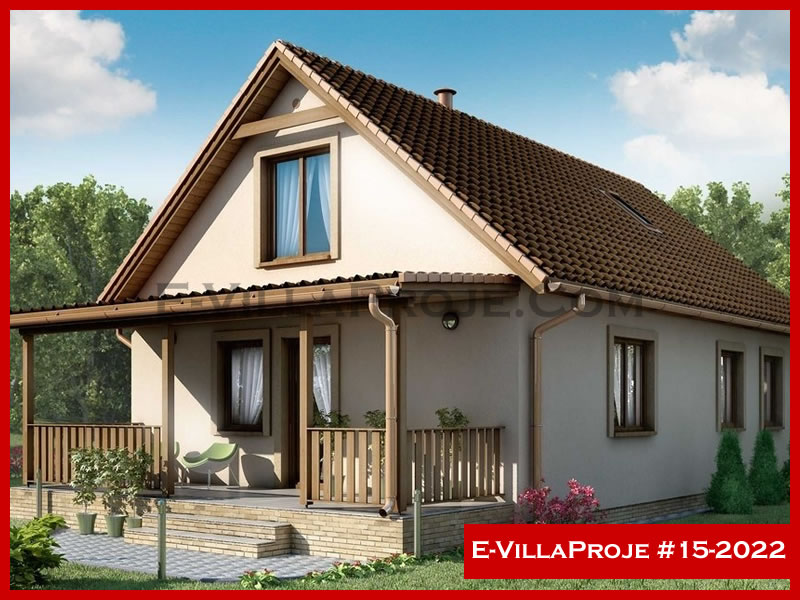 CPV-15-2022 • 164 m² 4+1 Dubleks Çelik Prefabrik Villa
