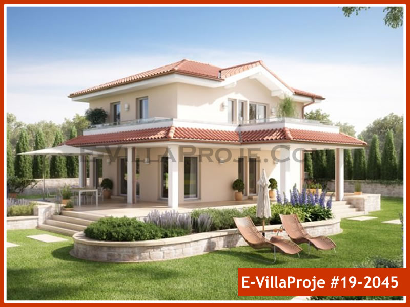 CPV-19-2045 • 164 m² 4+1 Dubleks Çelik Prefabrik Villa