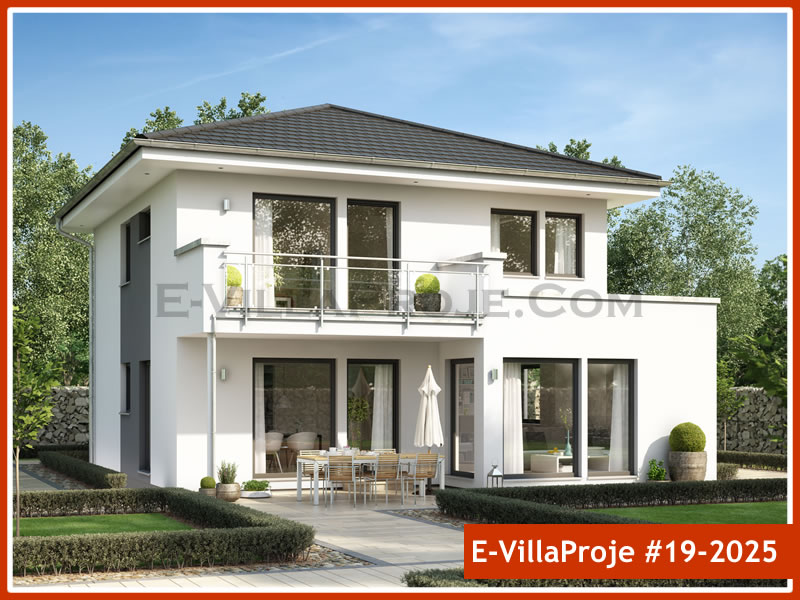 CPV-19-2025 • 164 m² 4+1 Dubleks Çelik Prefabrik Villa