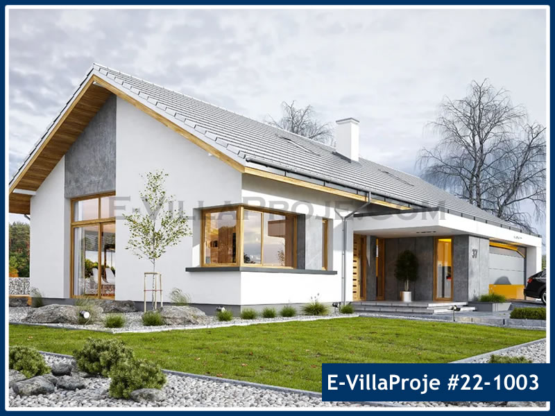CPV-22-1003 • 164 m² 4+1 Tek Katlı Çelik Prefabrik Villa