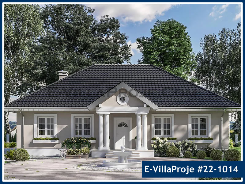 CPV-22-1014 • 164 m² 4+1 Tek Katlı Çelik Prefabrik Villa