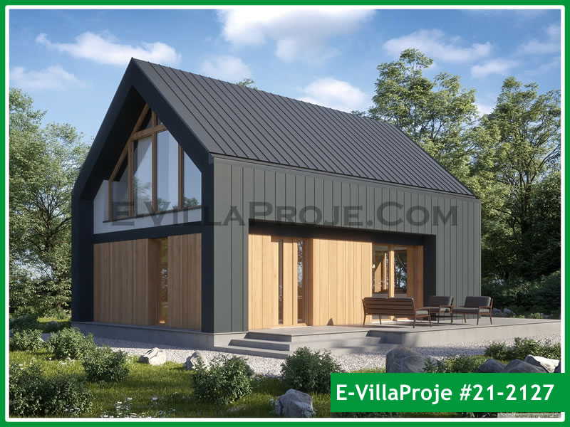 CPV-21-2127 • 165 m² 4+1 Dubleks Çelik Prefabrik Villa