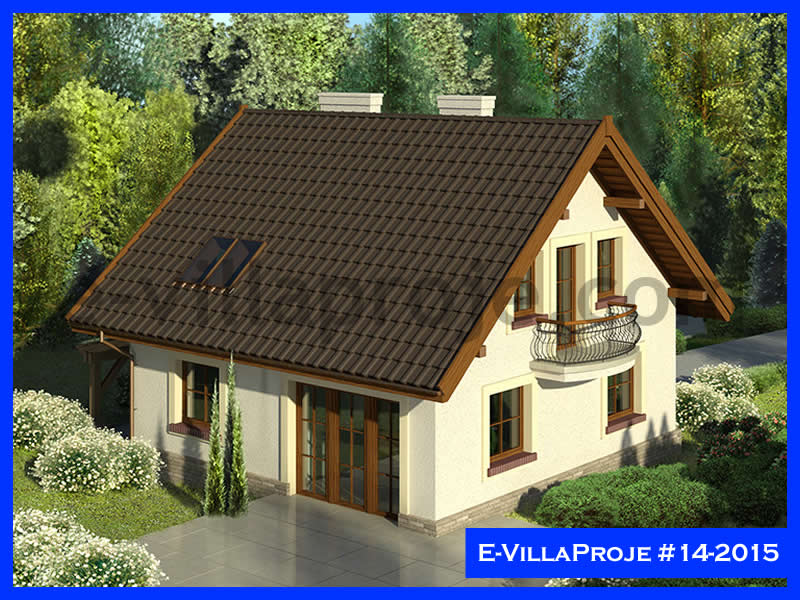 CPV-14-2015 • 165 m² 4+1 Dubleks Çelik Prefabrik Villa