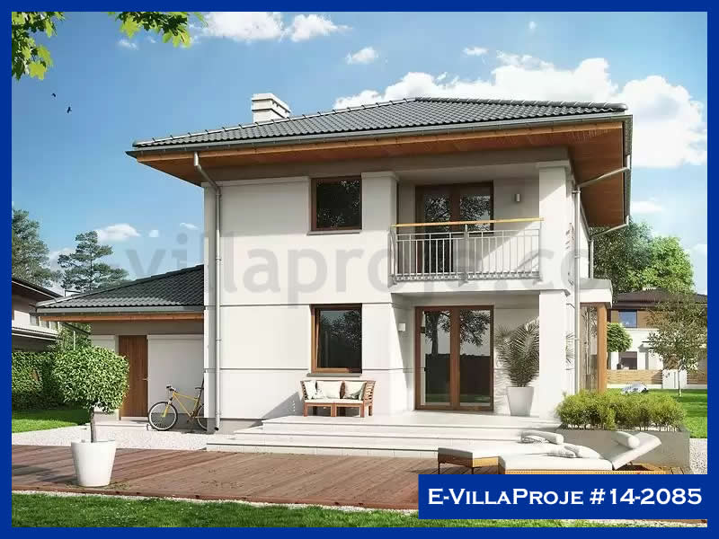 CPV-14-2085 • 166 m² 4+1 Dubleks Çelik Prefabrik Villa