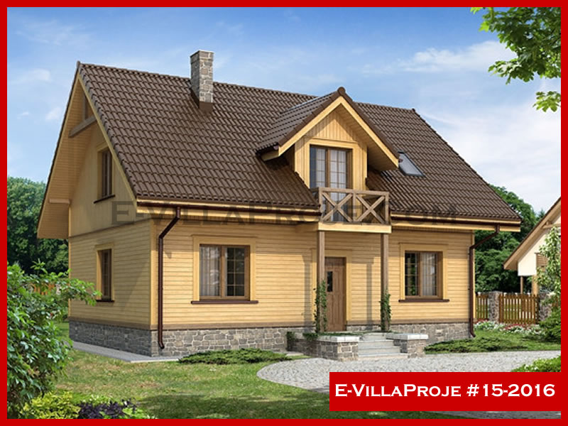 CPV-15-2016 • 167 m² 4+1 Dubleks Çelik Prefabrik Villa