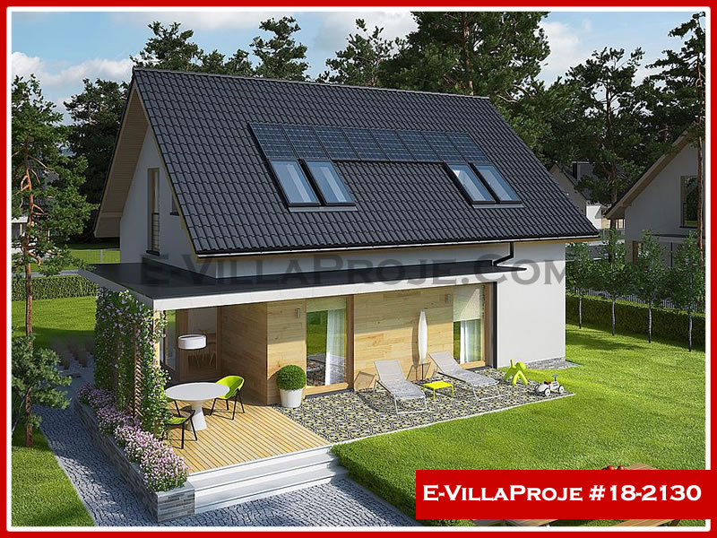 CPV-18-2130 • 167 m² 4+1 Dubleks Çelik Prefabrik Villa