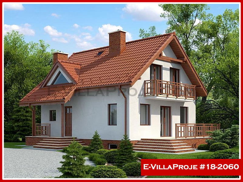 CPV-18-2060 • 167 m² 4+1 Dubleks Çelik Prefabrik Villa