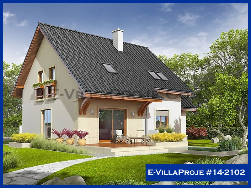 CPV-14-2102 • 168 m² 4+1 Dubleks Çelik Prefabrik Villa