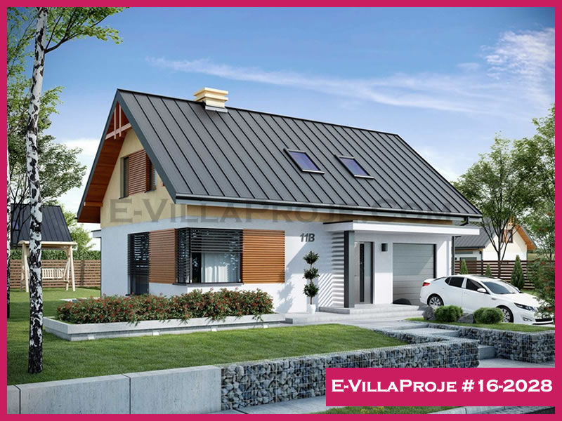 CPV-16-2028 • 168 m² 4+1 Dubleks Çelik Prefabrik Villa