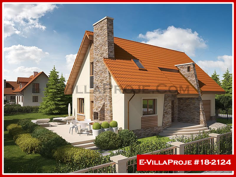 CPV-18-2124 • 168 m² 4+1 Dubleks Çelik Prefabrik Villa