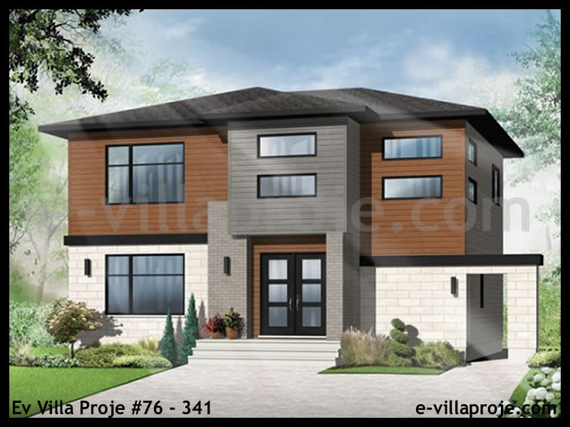 CPV-76-341 • 169 m² 4+1 Dubleks Çelik Prefabrik Villa