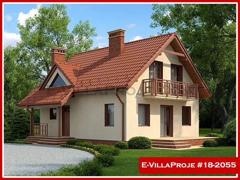 CPV-18-2055 • 169 m² 4+1 Dubleks Çelik Prefabrik Villa