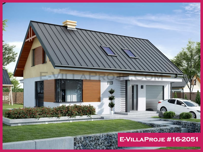 CPV-16-2051 • 170 m² 4+1 Dubleks Çelik Prefabrik Villa