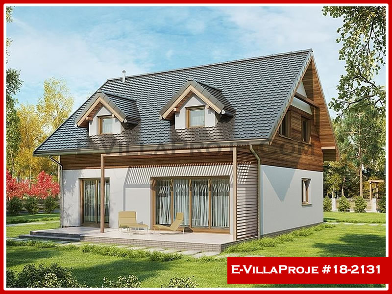 CPV-18-2131 • 170 m² 4+1 Dubleks Çelik Prefabrik Villa
